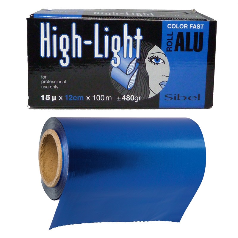 Alu bleu 15 microns distributeur 12cmx100m